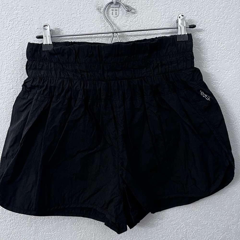 Fp Movement Fred People high waisted black athletic shorts womens size large